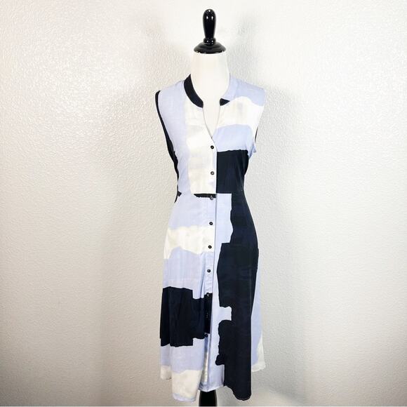 Nic + Zoe Women’s In The Clouds Sleeveless Midi Dress Size Small Petite - Picture 3 of 13